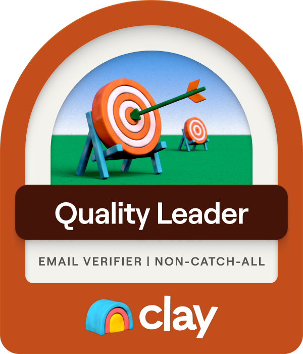 Clay Integration Quality Leader - Email Verification